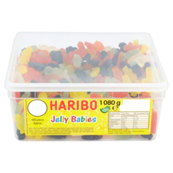 Picture of Haribo Tubs Jelly Babies 2c x375